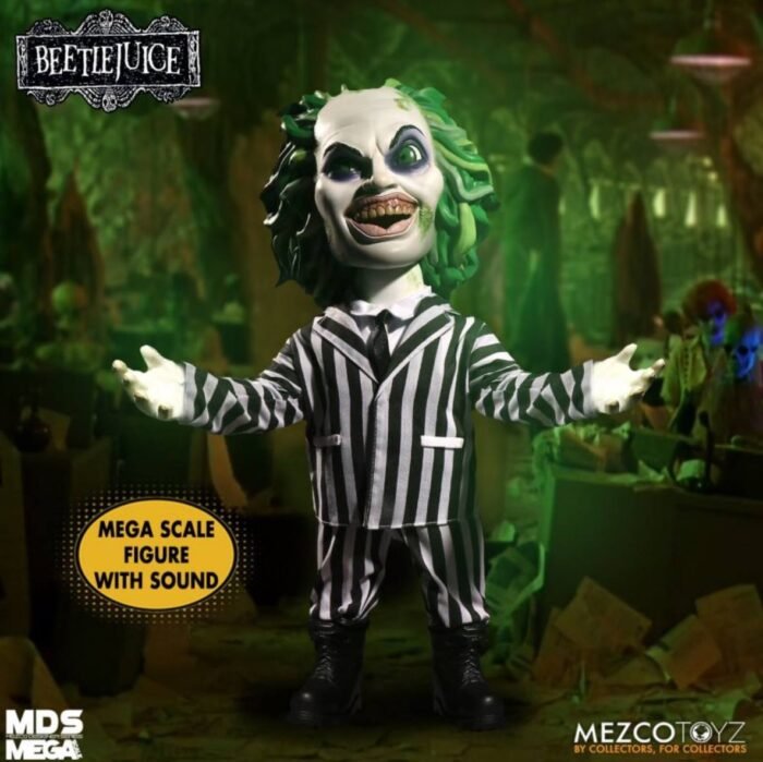 Mezco Designer Series Mega Scale Talking Beetlejuice Doll 2