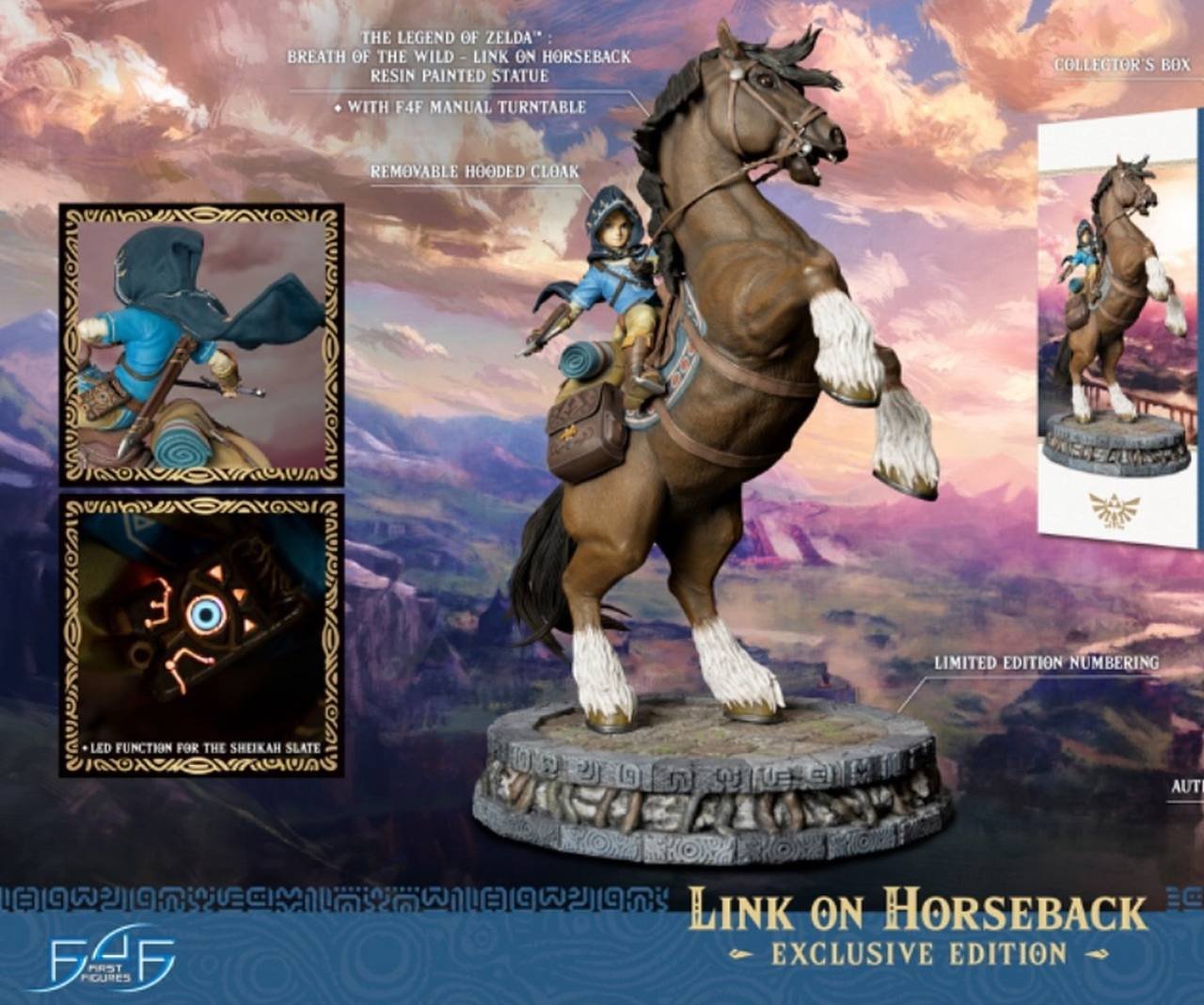 The Legend of Zelda™ Breath of the Wild – Link on Horseback (Exclusive Edition)
