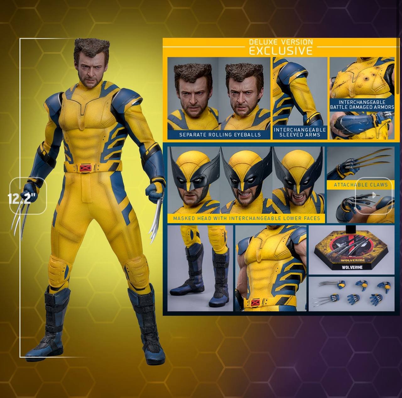 Wolverine (Deluxe Version) Sixth Scale Figure